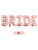 Folyo Balon Bride Rose Gold Set 28 inç - 1