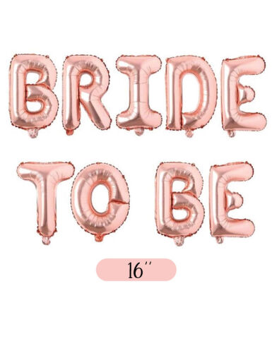 Folyo Balon Bride To Be Rose Gold Set 16 inç - 