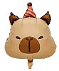 Folyo Balon Capybara Kafa (0760) - 1