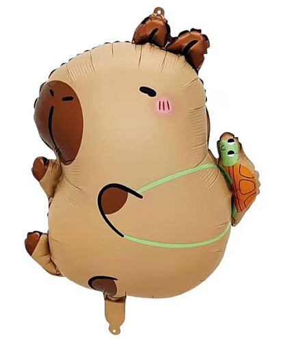 Folyo Balon Capybara Kaplumbağlı (0791) - 