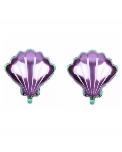 Folyo Balon Deniz Kabuğu 2 Parça 35 Cm - 1