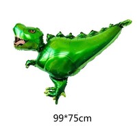 Folyo Balon Dinozor Yeşil 99*75 Cm - 1
