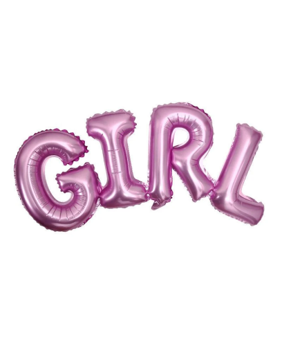 Folyo Balon Girl Yazısı Pembe - 