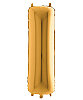 Folyo Balon Grabo 100 Cm Gold Harf I - 1