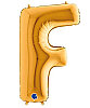 Folyo Balon Grabo 100 Cm Gold Harf F - 1