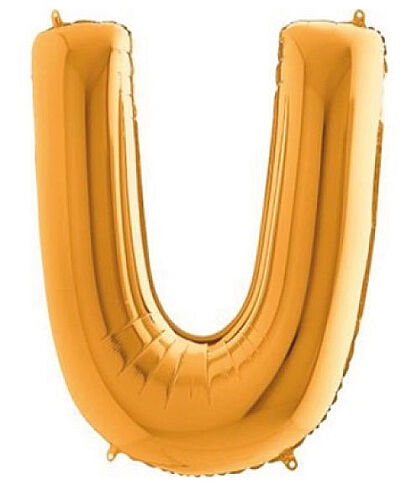 Folyo Balon Grabo 100 Cm Gold Harf U - 