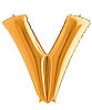 Folyo Balon Grabo 100 Cm Gold Harf V - 1