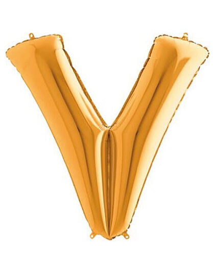 Folyo Balon Grabo 100 Cm Gold Harf V - 