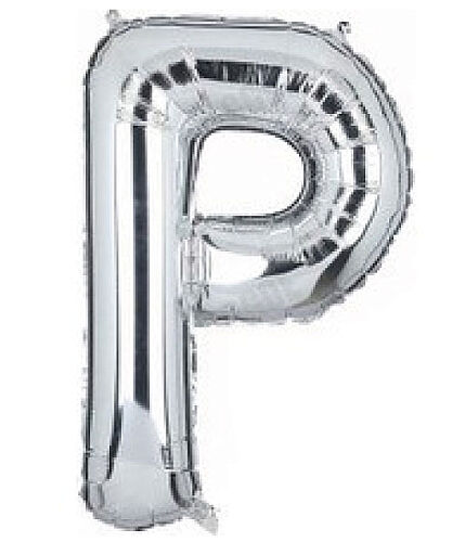 Folyo Balon Grabo 100 Cm Gümüş Harf P - 