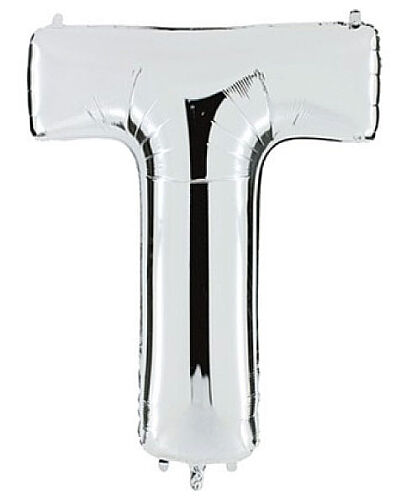 Folyo Balon Grabo 100 Cm Gümüş Harf T - 