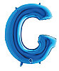 Folyo Balon Grabo 100 Cm Mavi Harf G - 1