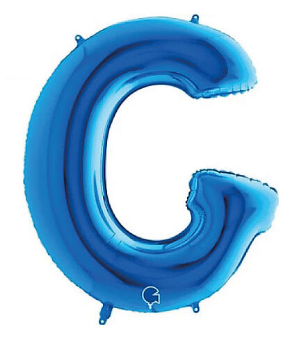 Folyo Balon Grabo 100 Cm Mavi Harf G - 