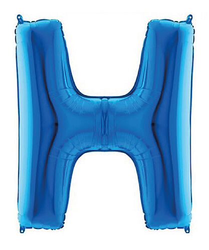Folyo Balon Grabo 100 Cm Mavi Harf H - 
