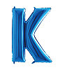 Folyo Balon Grabo 100 Cm Mavi Harf K - 1