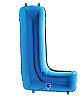 Folyo Balon Grabo 100 Cm Mavi Harf L - 1