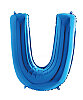 Folyo Balon Grabo 100 Cm Mavi Harf U - 1
