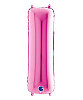 Folyo Balon Grabo 100 Cm Pembe Harf I - 1