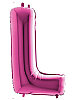 Folyo Balon Grabo 100 Cm Pembe Harf L - 1