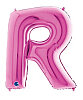 Folyo Balon Grabo 100 Cm Pembe Harf R - 1
