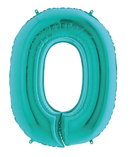 Folyo Balon Grabo 100 Cm Tiffany Rakam 0 - 