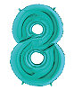 Folyo Balon Grabo 100 Cm Tiffany Rakam 8 - 1