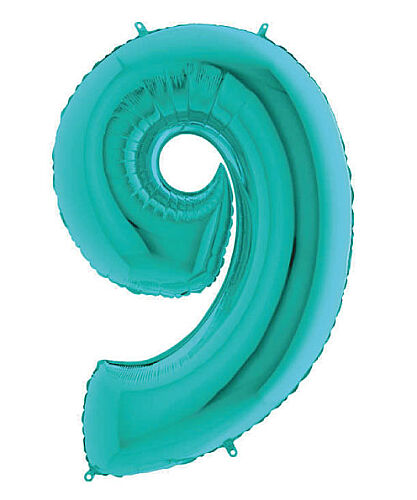 Folyo Balon Grabo 100 Cm Tiffany Rakam 9 - 