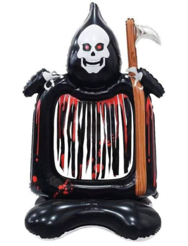 Folyo Balon Halooween Ayaklı Azrail Oraklı (69*115 CM) - 1