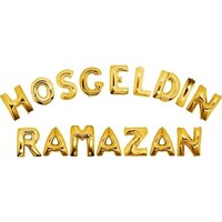 Folyo Balon Hoşgeldin Ramazan Gold Set 40 cm - 1