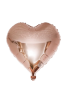 Folyo Balon Kalp 40 Cm (18inç) Bakır - 1