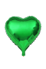 Folyo Balon Kalp 40 Cm (18inç) Koyu Yeşil - 1