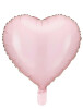 Folyo Balon Kalp 40 Cm (18inç) Şeftali Tüyü - 1