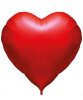Folyo Balon Kalp 120 Cm (65 inç) Kırmızı - 2