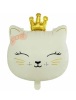 Folyo Balon Krem Kedi 51x54.5 Cm - 1