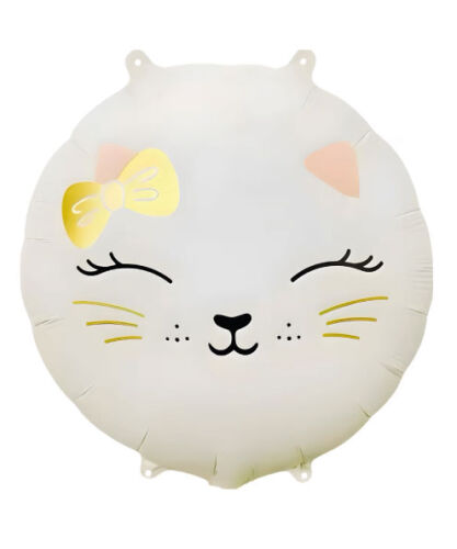 Folyo Balon Krem Kedi̇ 67*62 Cm - 
