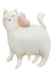 Folyo Balon Ayaklı Krem Kedi̇ 67*62 Cm - 1