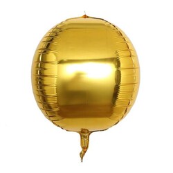Folyo Balon Küre Gold 22 İnç - 1