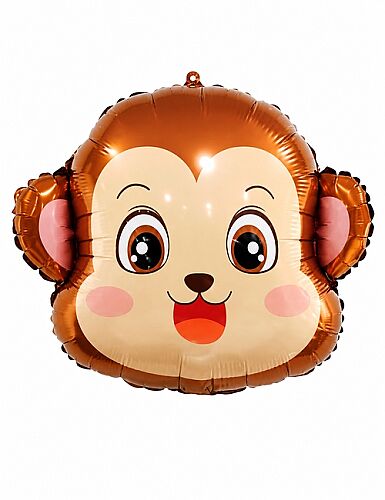 Folyo Balon Maymun Kafa - 