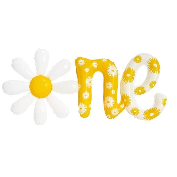 Folyo Balon One Papatya Temalı 117x54 Cm - 