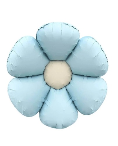 Folyo Balon Papatya Mavi 60x60 Cm - 