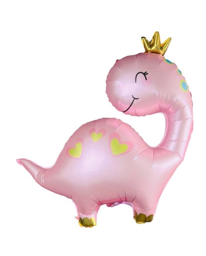 Folyo Balon Pembe Dinozor - 