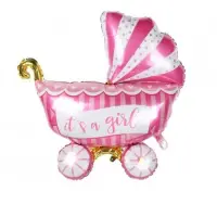 Folyo Balon Puset Pembe - 1