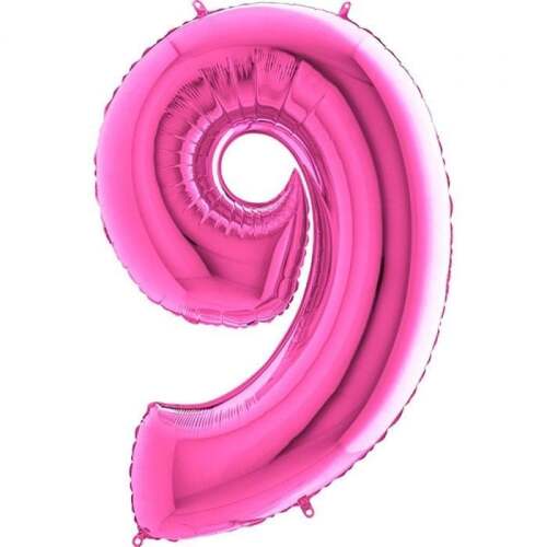 Folyo Balon 82 Cm Fuşya Rakam - 2