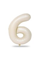 Folyo Balon 82 Cm (32'') Krem Rakam - 8