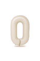Folyo Balon 82 Cm (32'') Krem Rakam - 2