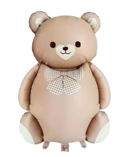 Folyo Balon Retro Ayı Karamel 90*66 Cm - 