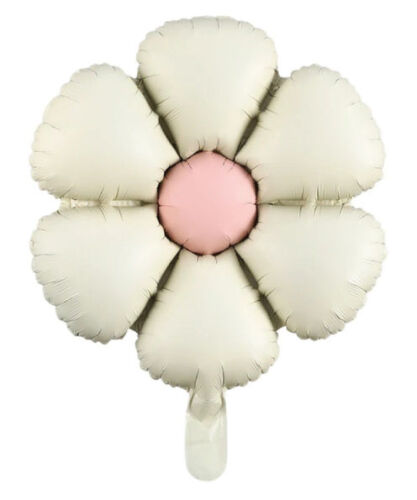 Folyo Balon Retro Papatya Krem 71*71 Cm - 