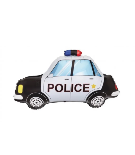 Folyo Balon Polis Arabası 60 Cm - 1