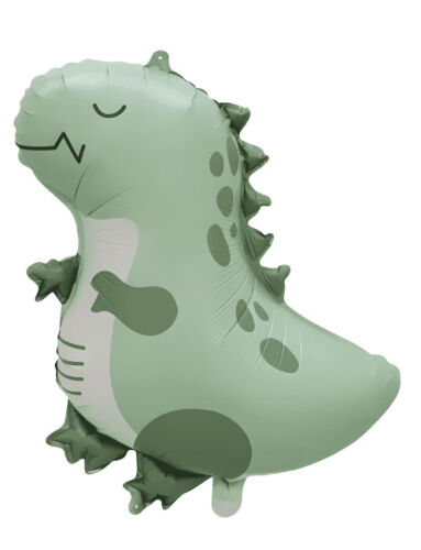 Folyo Balon Retro Yeşil Dinozor - 