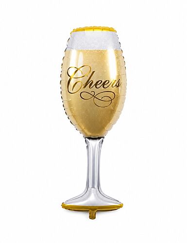 Folyo Balon Cheers Sarı Bardak - 