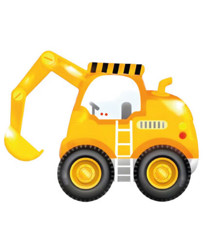 Folyo Balon Sari Excavator 85-63 cm - 